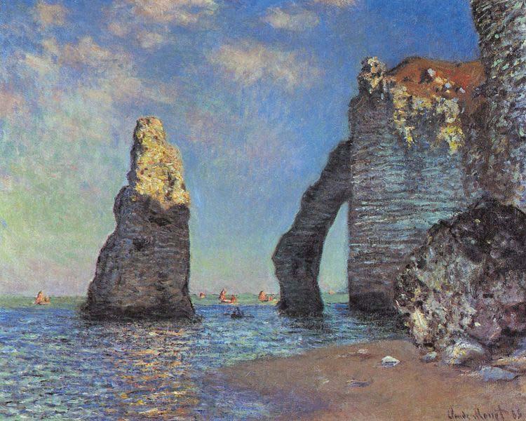 Claude Monet The Cliffs at Etretat Sweden oil painting art